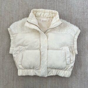 by Anthropologie Quilted Puffer Coat Vest